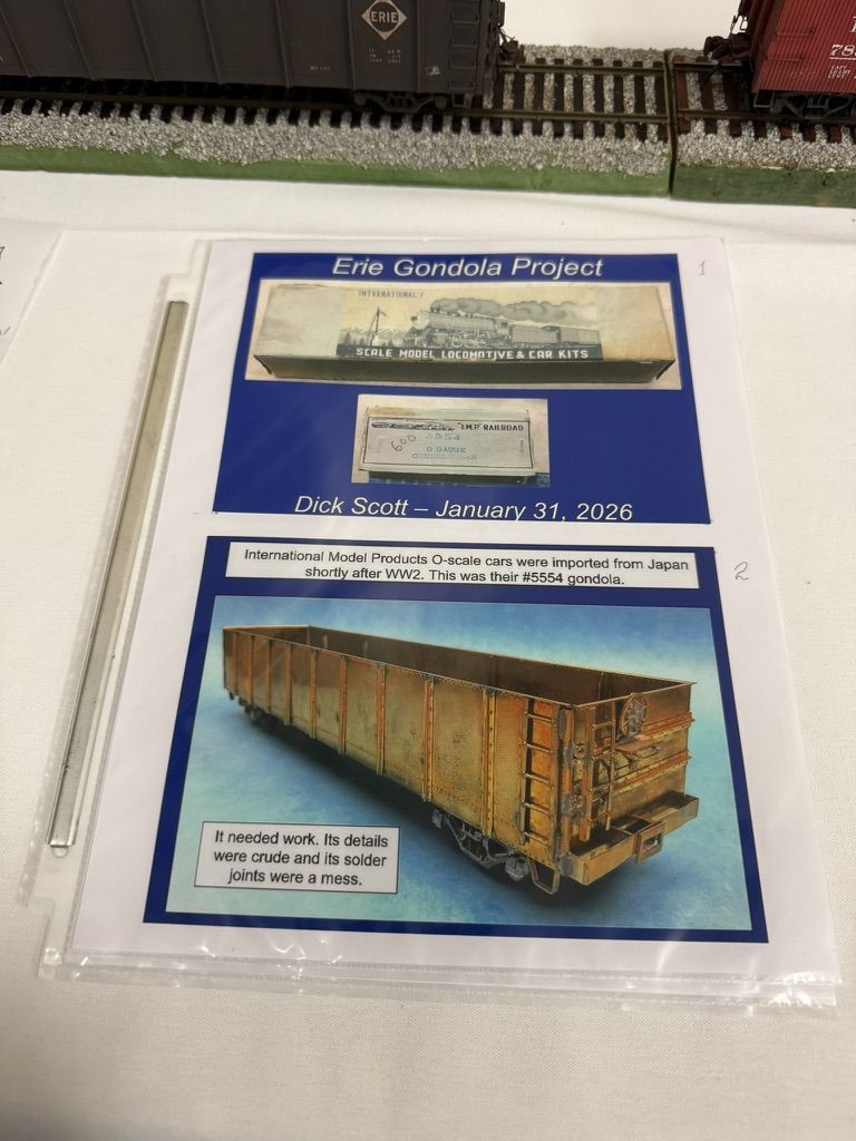 Erie Gondola Project display sheet